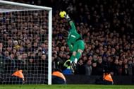 De Gea stopping Mata's free kick
